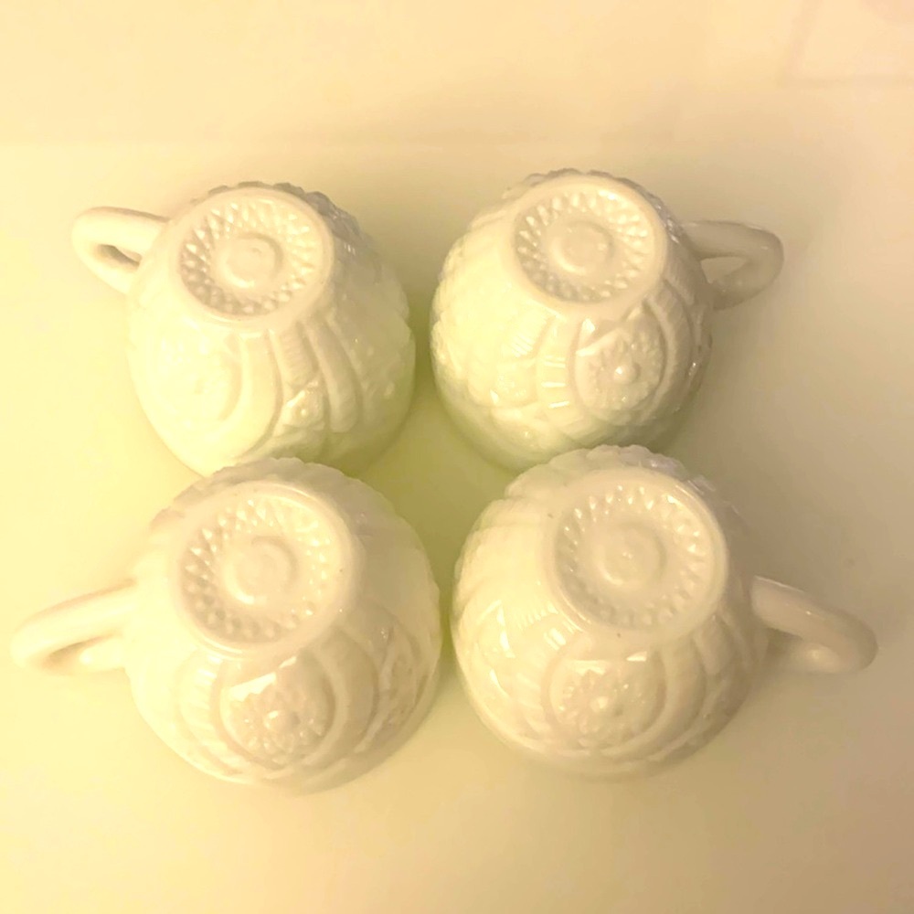 McKee Concord Punch cups -set of 4